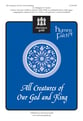 All Creatures of Our God and King Unison choral sheet music cover